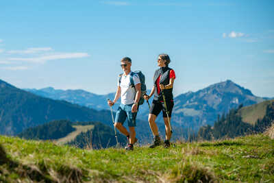 Wandern auf der Alpspitze in Nesselwang